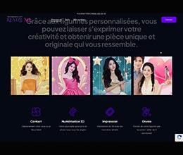 Site resize me - site créé par Jaune-cerise, Neuchâtel