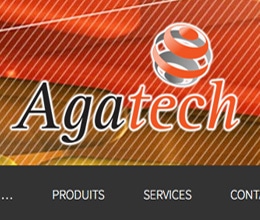 Agatech - site web créé par Jaune-cerise, Neuchâtel