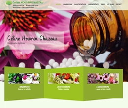 Site nutritioniste - site web créé par Jaune-cerise, Neuchâtel