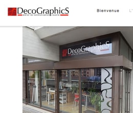 Site décoration - site web créé par Jaune-cerise, Neuchâtel