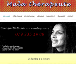 Site coaching - site web créé par Jaune-cerise, Neuchâtel