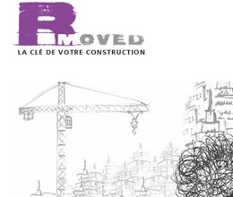 Site Rmoved Construction - site web créé par Jaune-cerise, Neuchâtel