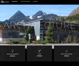Site Architecture - site web créé par Jaune-cerise, Neuchâtel