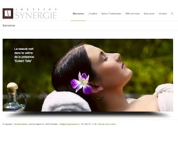 Site Beauté - site créé par Jaune-cerise, Neuchâtel