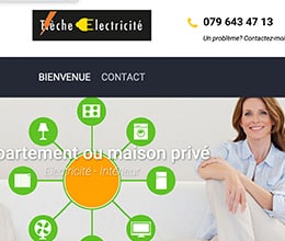 Site électricité - site créé par Jaune-cerise