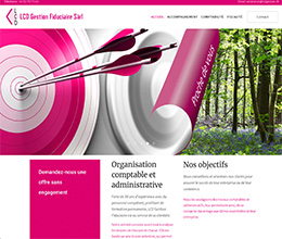 Site comptabilité - Graphisme à Neuchâtel par Jaune-Cerise
