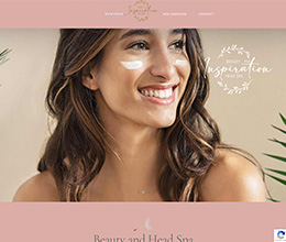 Site atelier de beauté - Site Internet par Jaune-Cerise