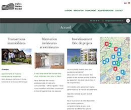 Site Immobilier - Graphisme par Jaune-Cerise